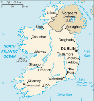 Ireland : maps 