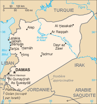 Syria : map 