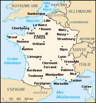 France : maps 