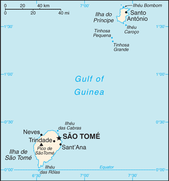 Sao Tome and Principe : maps 